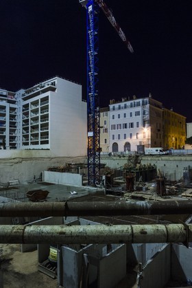 Chantier à Chenonceau