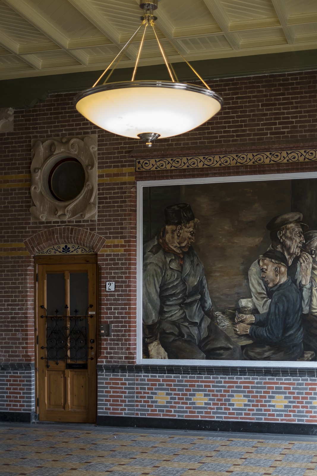 La gare d'Enkhuizen