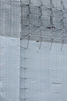Chantier à Chenonceau