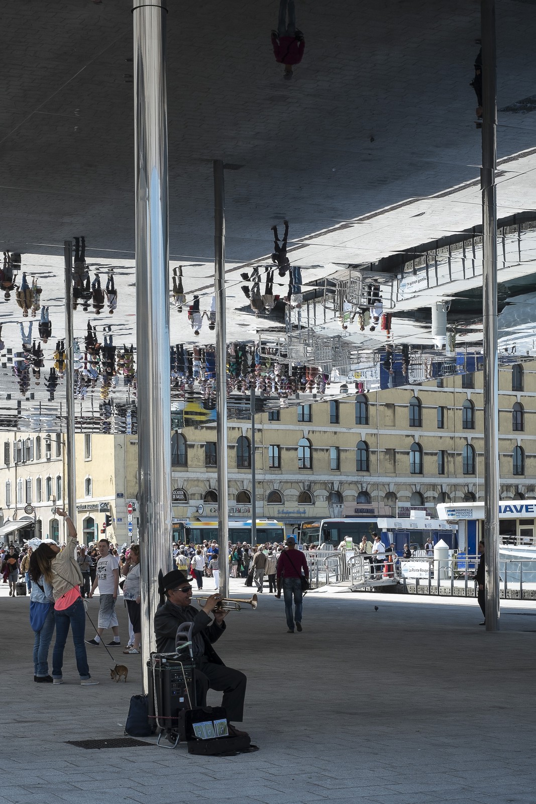 Musique sous l'ombrière