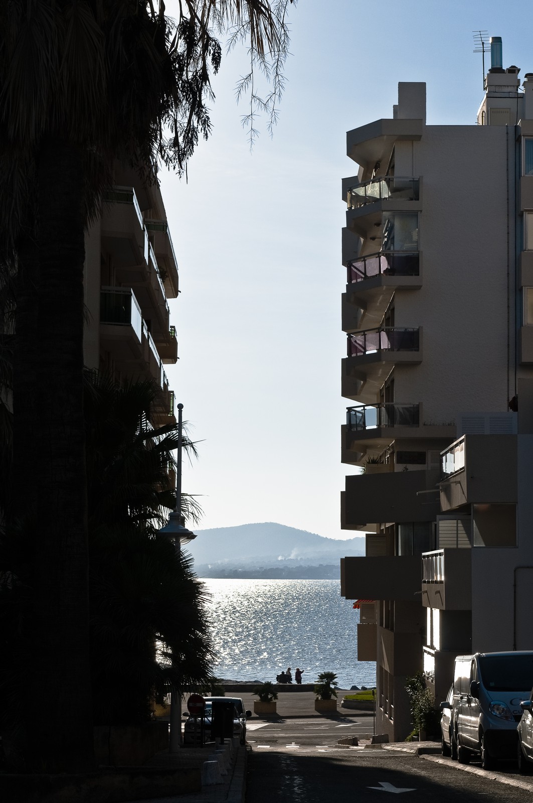 Vue sur la mer à Saint-Raphaël