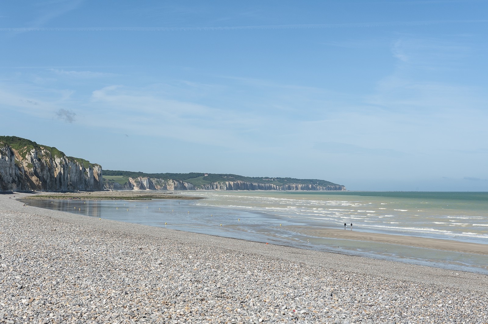 Plage et falaises