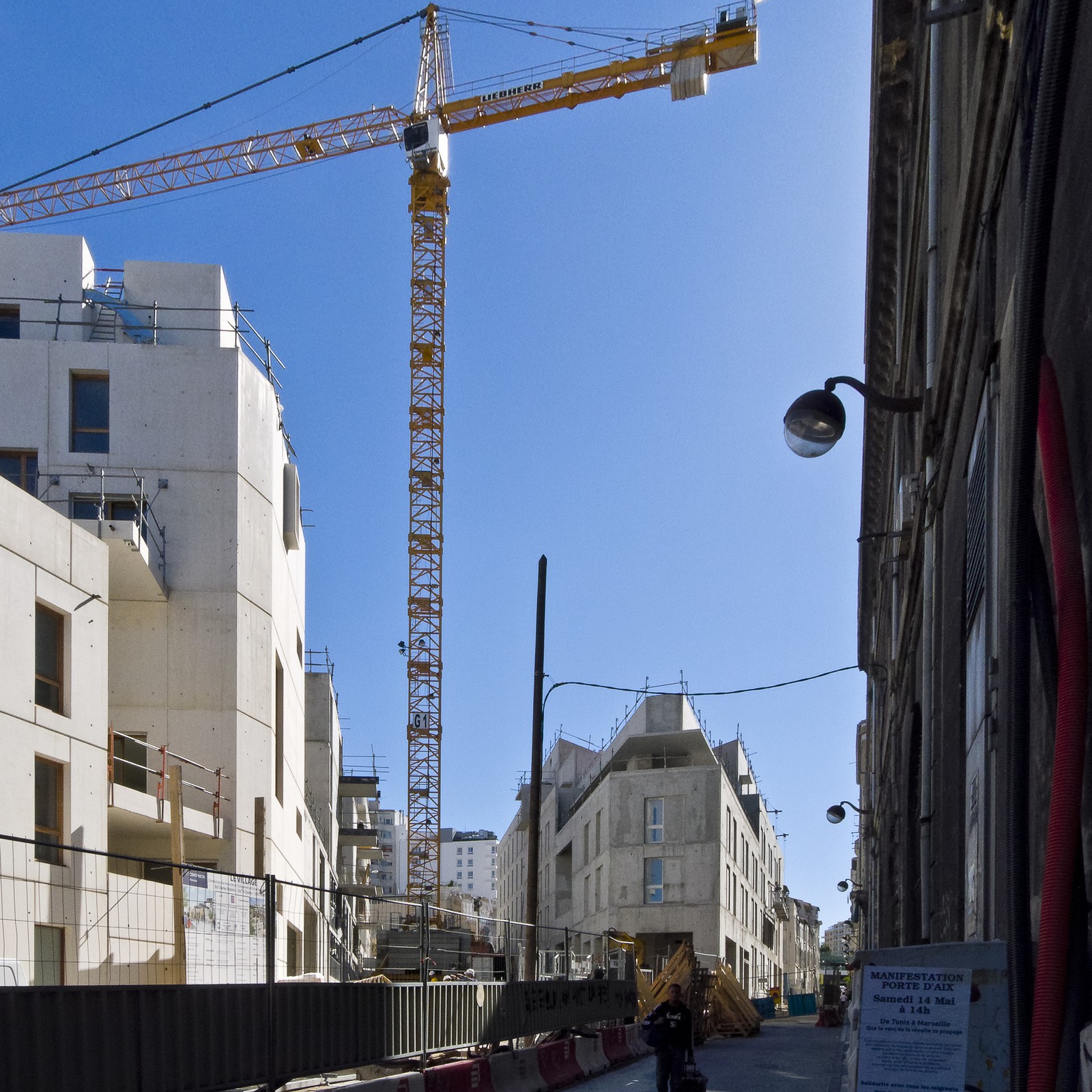 Chantier de la ZAC Saint-Charles