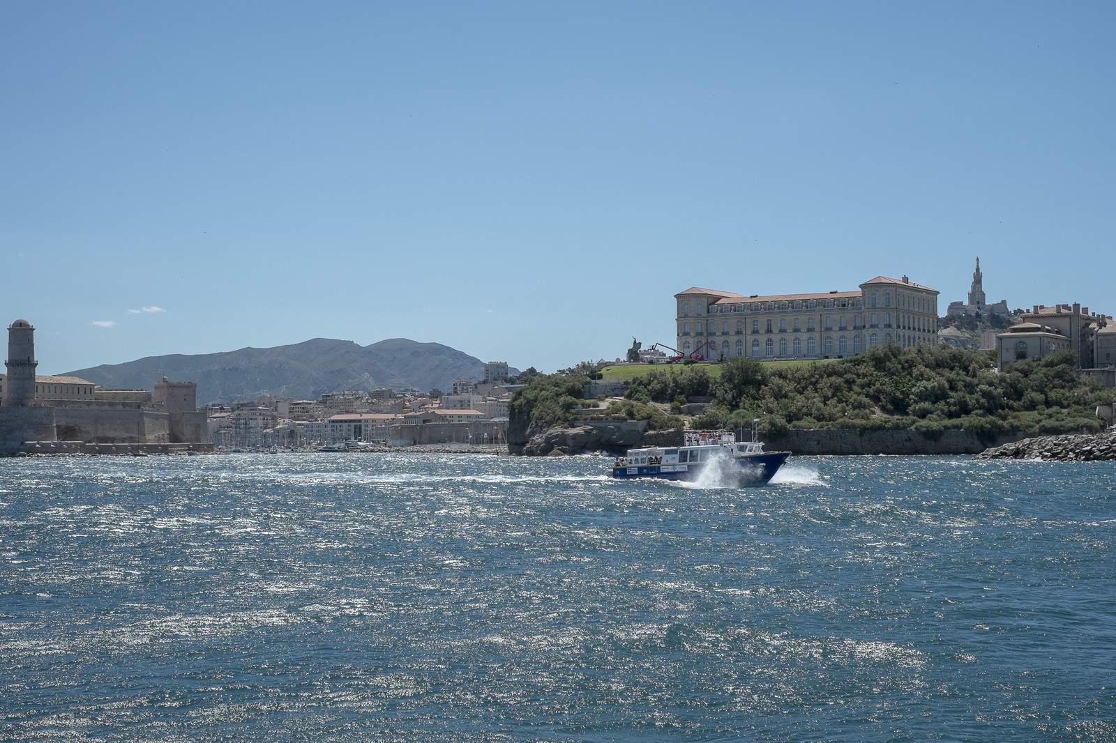 L'entrée du Vieux-Port