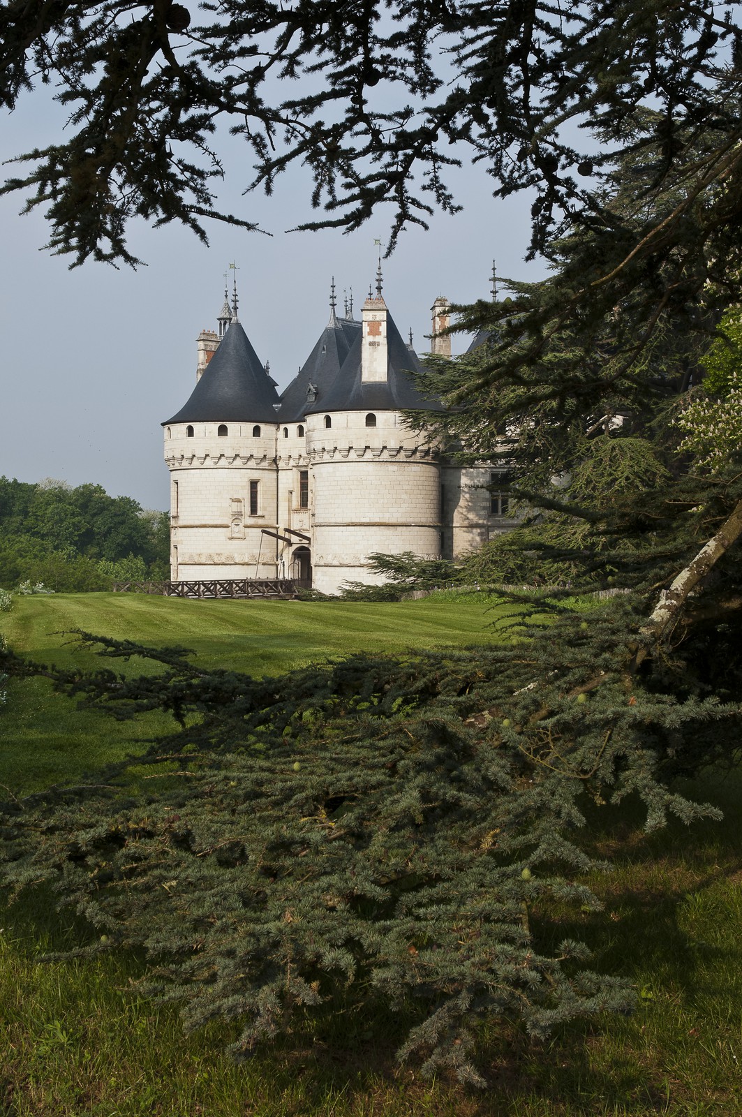 Vue du château de Chaumont