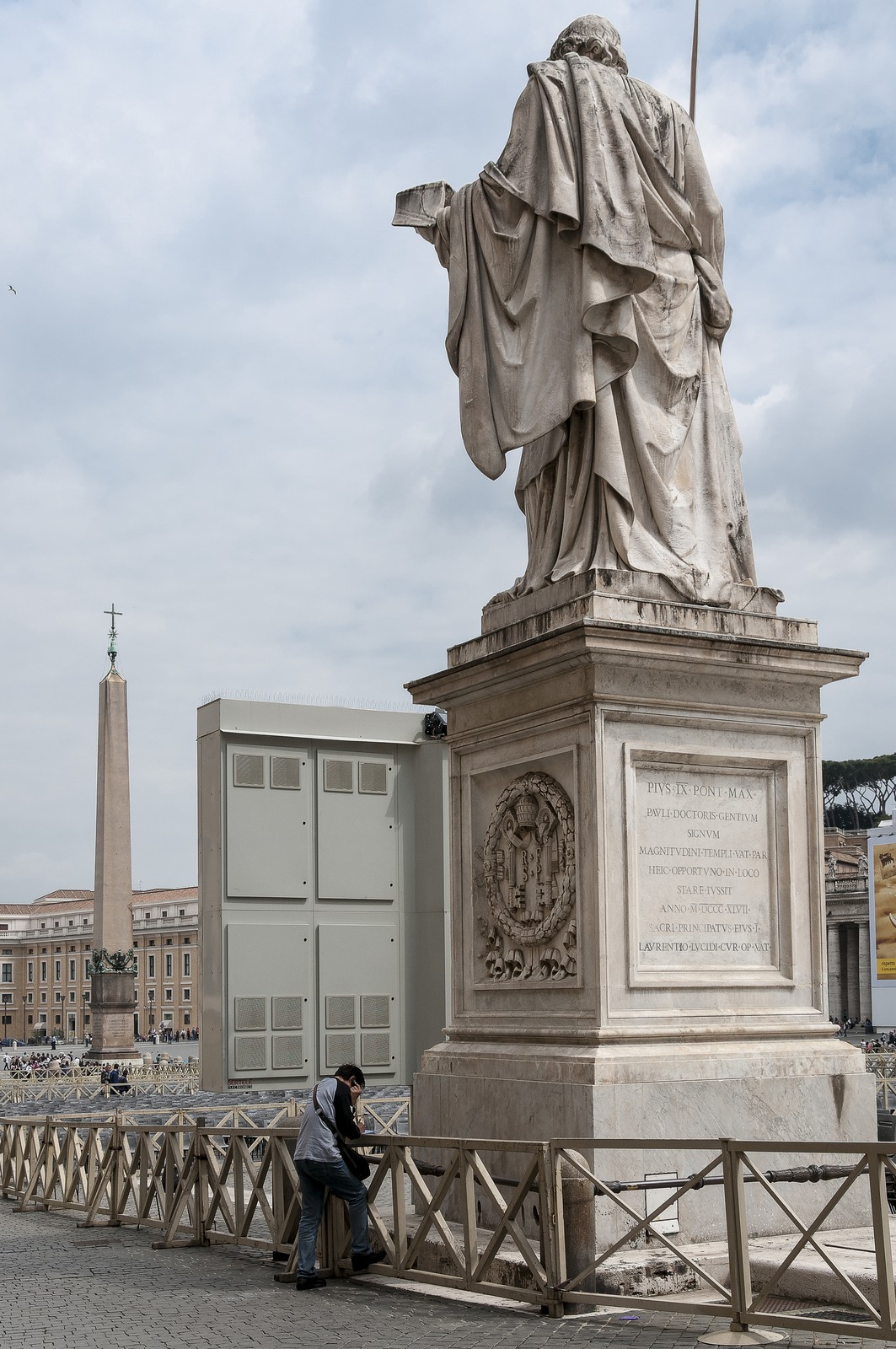Saint-Paul et l'obélisque