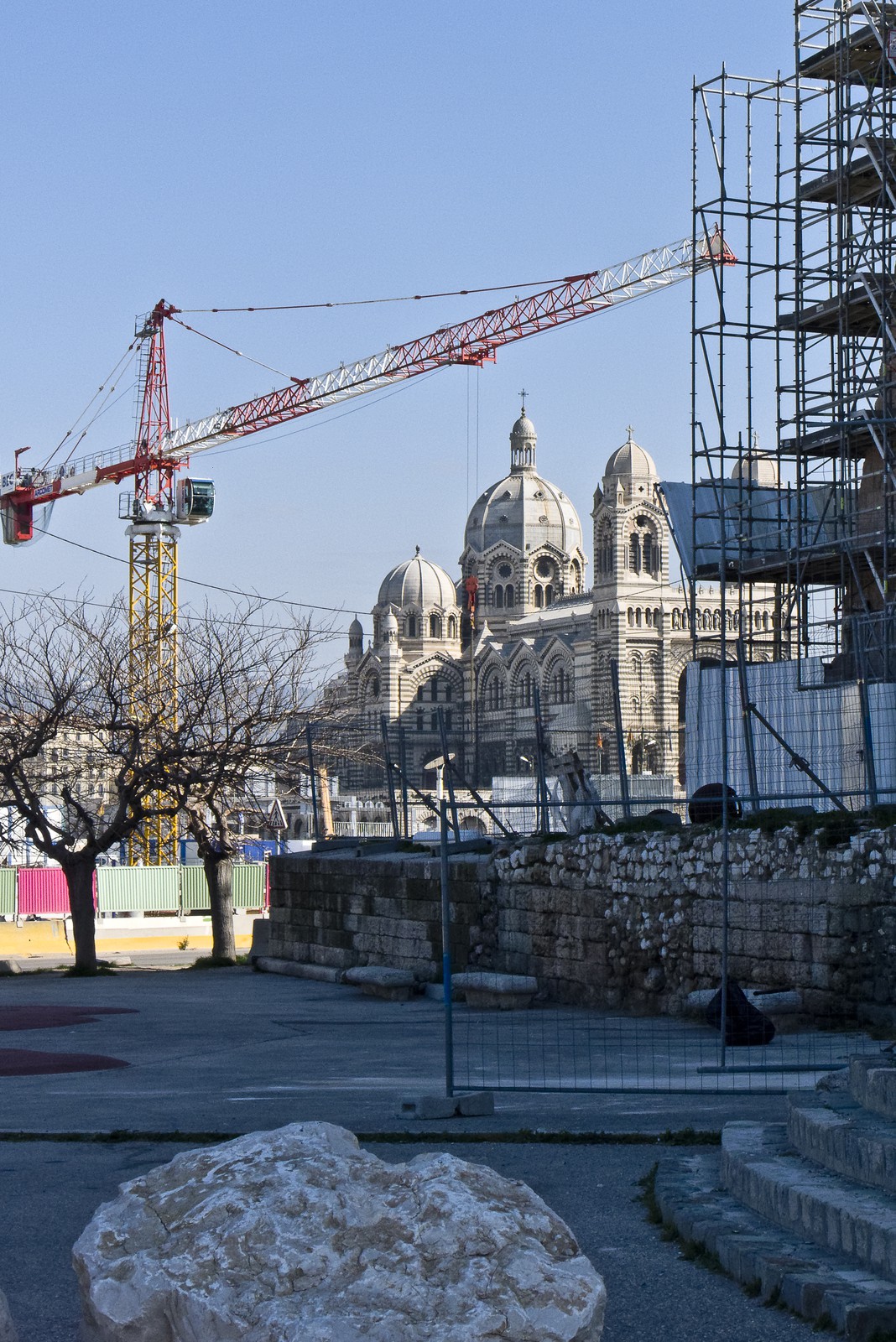 Chantier et cathédrale