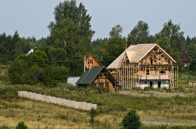 Maisons en construction