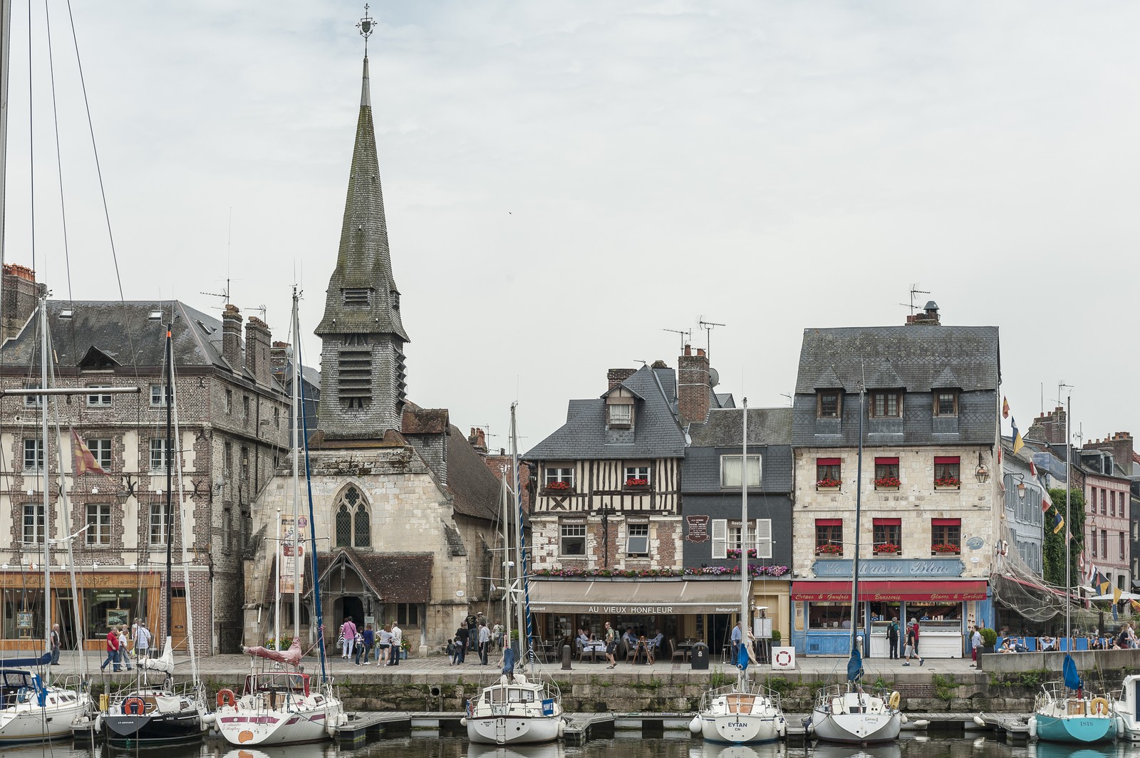 Quai Saint-Etienne à Honfleur
