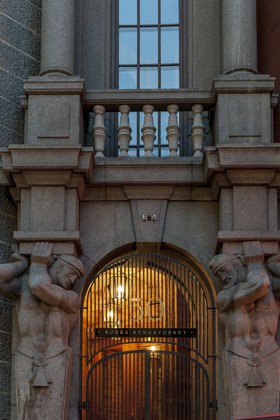 Entrée d'immeuble