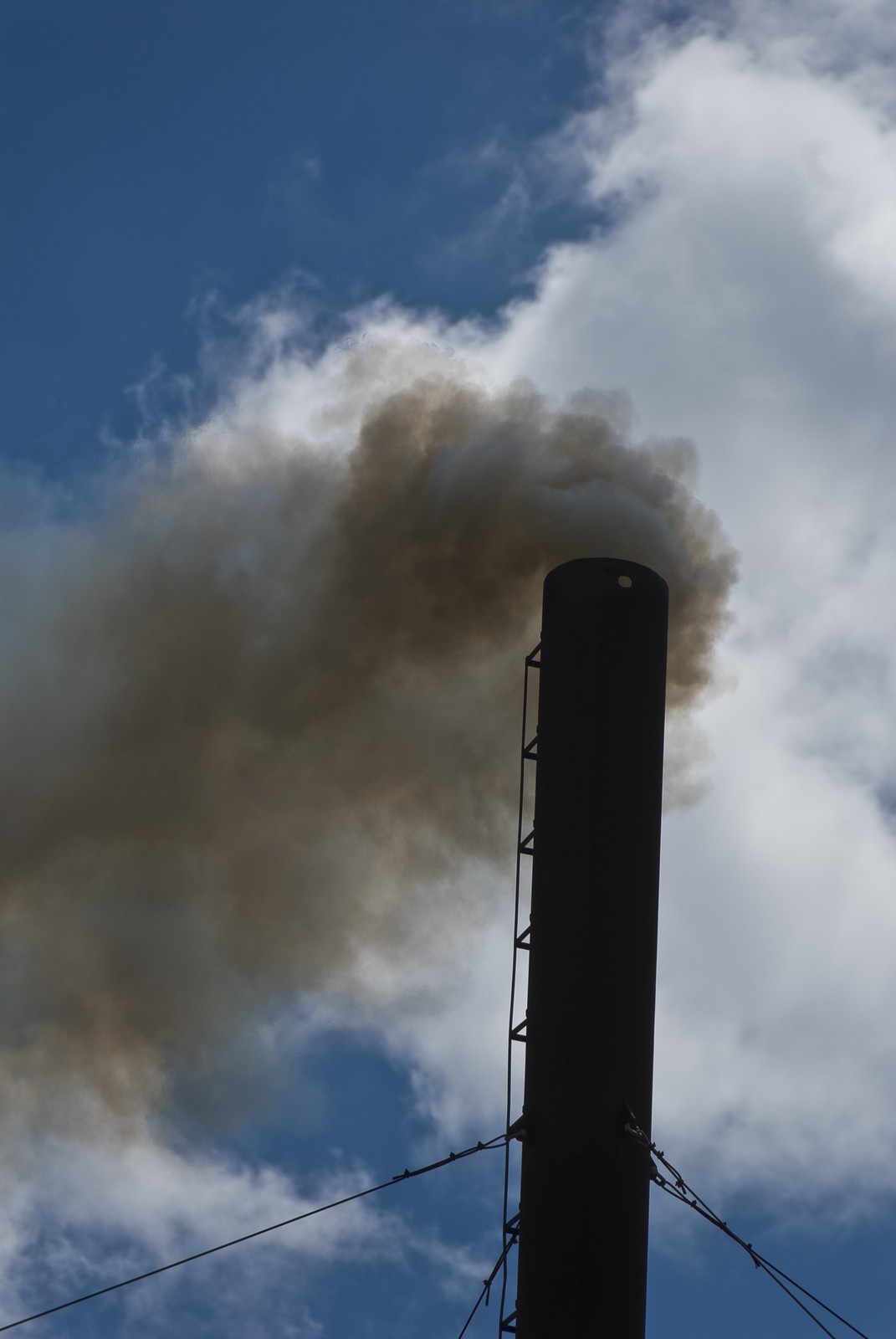 Fumée de cheminée